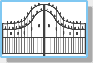 aquarius metal gate drawing