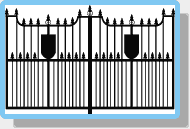 aries metal gate drawing