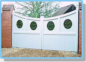 floribundawooden gate