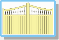 jenniferwooden gate drawing