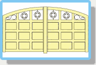 kegworthwooden gate drawing